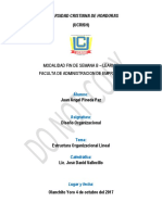 Estructura Organizacional Lineal