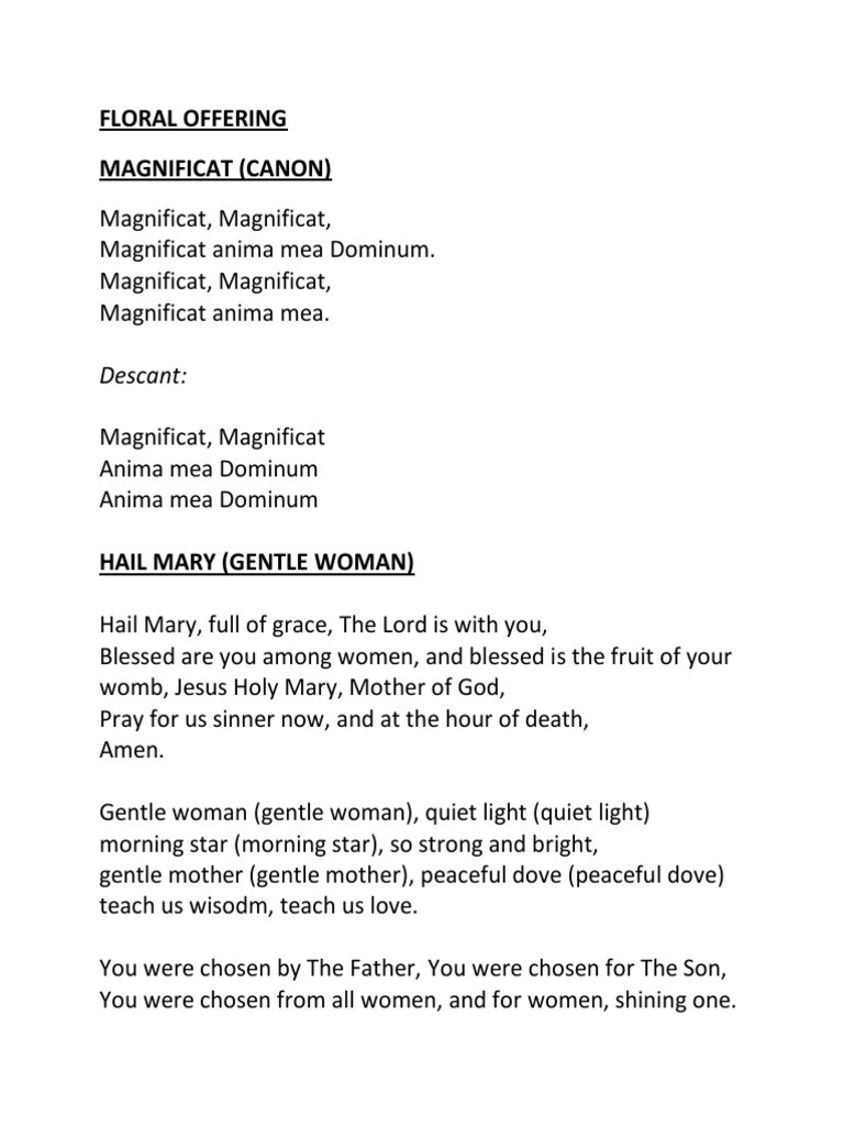 Lyrics List Blessed are you among women blessed touch over the true blessed they with peaceful spirits blessed they with. lyrics list