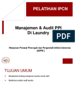 Manajemn & Audit Laundry RS IPCN 2017