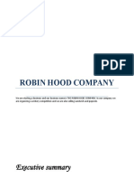 Robin Hood Company: Executive Summary