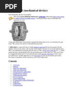 Understanding Final Drive and Differential | PDF