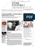 ROUDINESCO El psicoanálisis, conservador y subversivo a la vez - Grupo Milenio.pdf