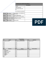 Plantilla Con Formatos de Análisis