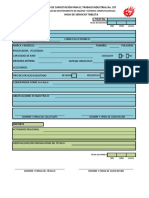 Hoja de Servicio Tableta PDF