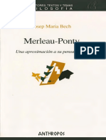 Bech Josep Maria - Merleau-Ponty Una Aproximacion a Su Pensamiento