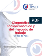 Diagnóstico Socioeconómico y Del Mercado de Trabajo Ciudad de Pasto