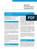 TX de Psoriasis Con Agentes Biologicos