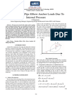 Estimation of Pipe Elbow Anchor Loads