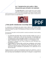 Padres e hijos. Guía para comunicarme con mi hijo adolescente