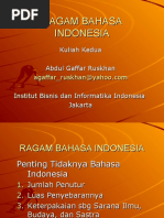 Download Ragam Bahasa Indonesia by Ondi Daniel Sitanggang SN36382568 doc pdf