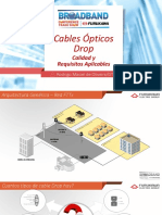Conference Cables AOpticos Drop Calidady Requisitos Aplicables