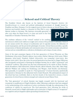 Frankfurt School and Critical Theory - Internet Encyclopedia of Philosophy