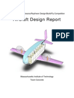 Aircraft Design Report: 2007/2008 AIAA Cessna/Raytheon Design/Build/Fly Competition