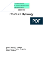 Stochastic Hydrology PDF