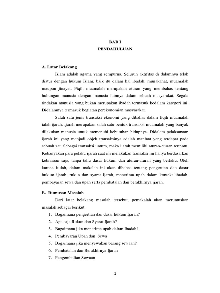 Makalah Fiqih Muamalah