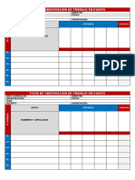 Ficha de Observación de Trabajo en Equipo