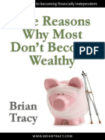 Brian Tracy 5 Reasons Why People Dont Become Wealthy PDF