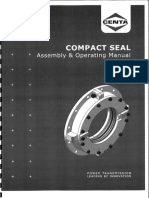CENTA - Compact Seal - Assembly & Operating Manual