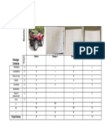 Me450 Pugh Chart