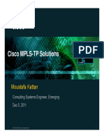 CISCO MPLS-TP Solutions PDF