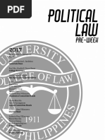 2017 UP Poli Pre Week