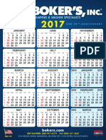 2017 Bokers Calendar