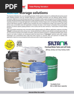 5 Siltank Overhead Water Tank