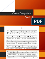 Canto Gregoriano-CREDO II
