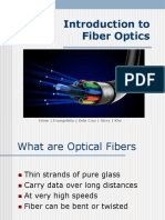 Introduction To Fiber Optics: Erese - Evangelista - Dela Cruz - Giray - Kho
