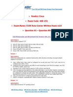 400-151 Exam Dumps With PDF and VCE Download (61-80)