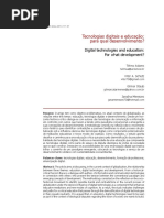 Tecnologias Digitais e Educação