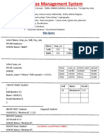 HSC-Database Management System