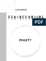 PDP Television Maintenance Manual