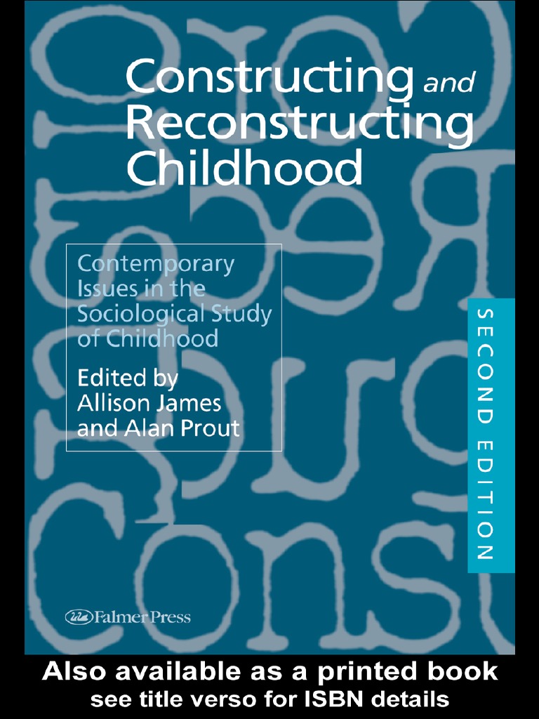 Allison James) Constructing and Reconstructing PDF Ethnography Sociology picture