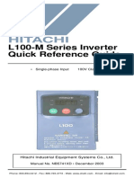 Hitachi L100M AC Drives