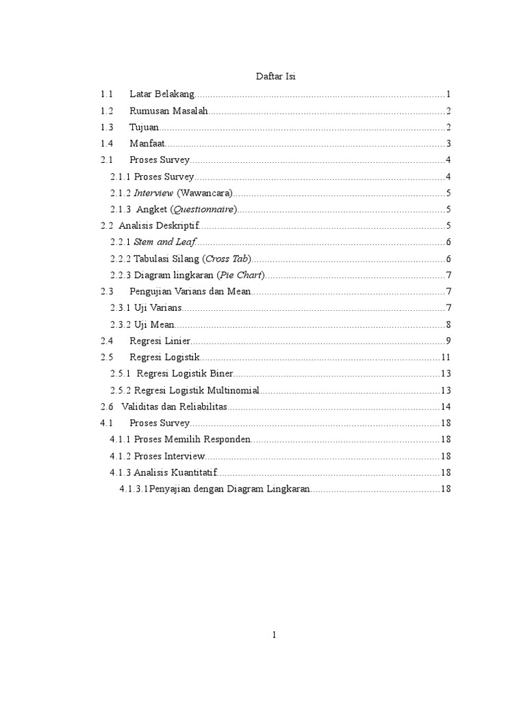 Contoh Laporan Final Project Pms