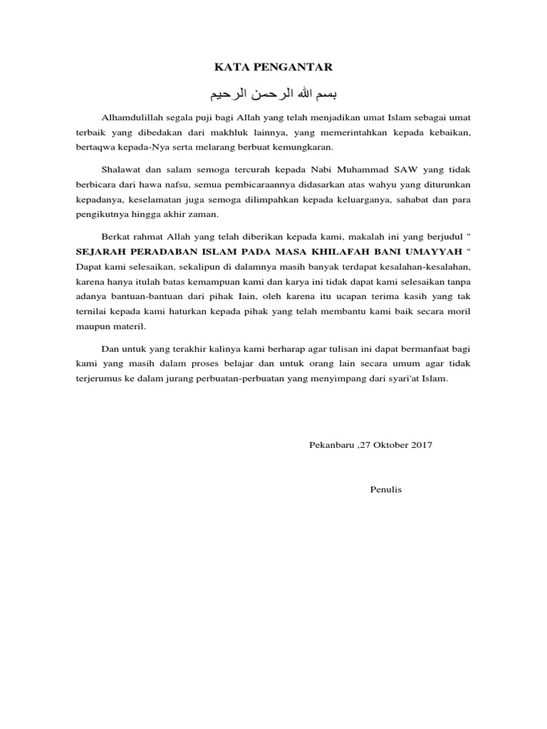 Makalah Sejarah Peradaban Islam