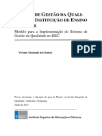 Sistema de Gestão Da Qualidade Em Instituição de Ensino Supe