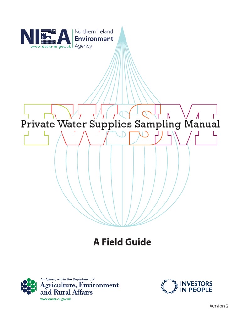 Private Water Supplies Sampling Guide | PDF | Sterilization ...