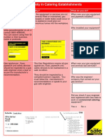 Gas Safety Information Leaflet