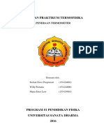 Laporan Peneraan Termometer