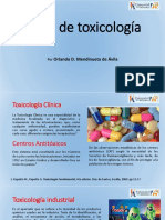 Tipos de Toxicología