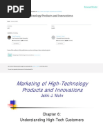 Marketing High Technology Products and Innovations