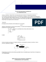 Aplicación de Las Funciones Cuadráticas