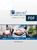 Indus Net Corporate Brochure (2012)
