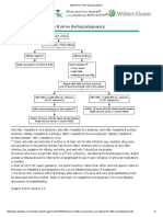 Algorithm For HBV During Pregnancy PDF