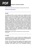 Transtorno de Pânico - Da Teoria à Prática
