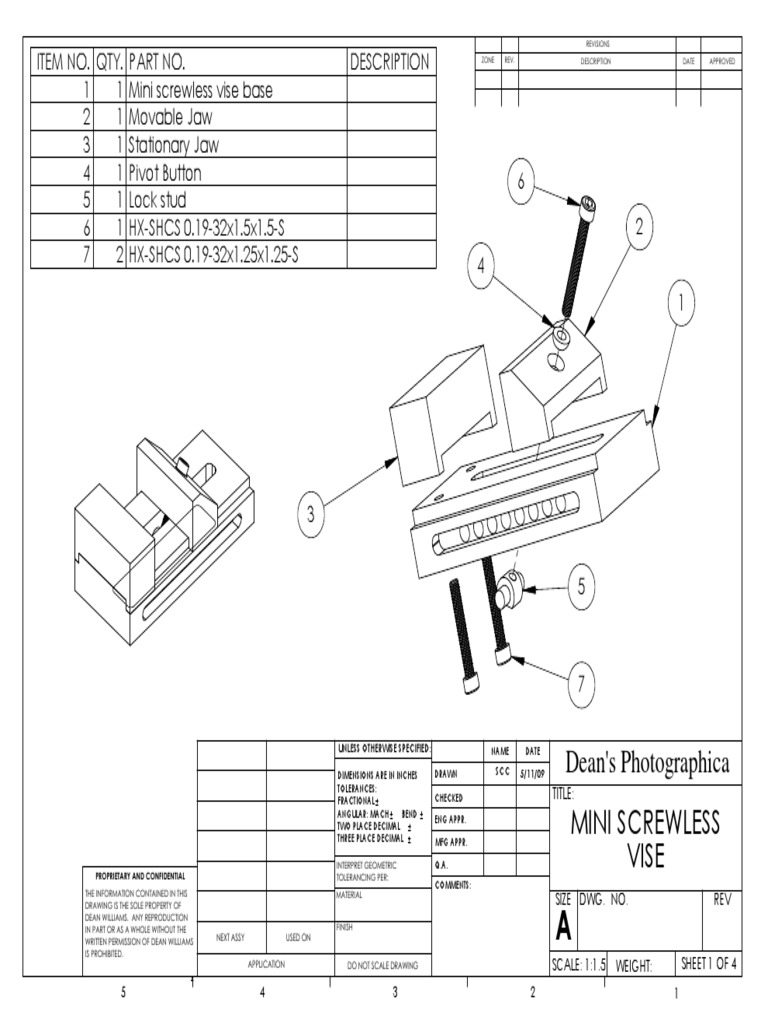 Vise | Download Free PDF | Engineering Tolerance | Business Process