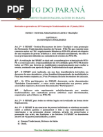 Regulamento Artistico MTG PR