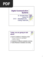 Modulation and Coding Trade Offs Digital Communication Systems Lecture Slides